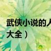 武侠小说的人物名字大全（武侠小说人物名字大全）