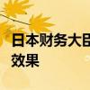 日本财务大臣称汇市干预在一定程度上起到了效果