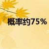 概率约75%！今晚“G7首降”就将出现？