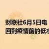 财联社6月5日电，加拿大央行行长麦克勒姆表示，利率不会回到疫情前的低水平。