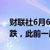 财联社6月6日电，富时中国A50指数期货转跌，此前一度涨超1%。