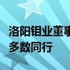 洛阳钼业董事长：公司坚持并购成本要低于大多数同行