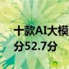 十款AI大模型高考作文成绩出炉：最高平均分52.7分