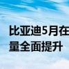 比亚迪5月在英国暴涨近2700%！中国汽车销量全面提升