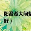 阳澄湖大闸蟹哪家好一点（阳澄湖大闸蟹哪家好）