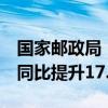 国家邮政局：5月中国快递发展指数为434.3 同比提升17.1%