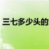 三七多少头的好?为什么?（三七多少头最好）