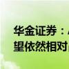 华金证券：A股下半年或震荡偏强 中大盘有望依然相对占优