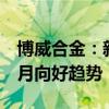 博威合金：新材料业务截止5月份产销保持逐月向好趋势