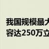 我国规模最大液化天然气储备基地建成：总罐容达250万立方米