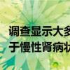 调查显示大多数小林制药事件健康受损者仍处于慢性肾病状态