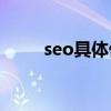 seo具体优化流程（seotrad优化）