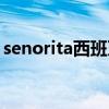 senorita西班牙语发音（senorita西班牙语）