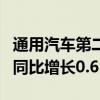 通用汽车第二季度汽车总交付量为696086辆 同比增长0.6%