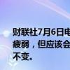 财联社7月6日电，智利财政部长表示，经济在6月份将表现疲弱，但应该会在下半年有所改善，2024年的增长预期保持不变。