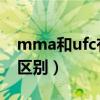 mma和ufc有什么区别 视频（mma和ufc的区别）