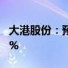 大港股份：预计上半年净利同比下降67%-74%