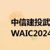 中信建投武超则：AI应用将迎来百花齐放｜WAIC2024