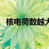 核电荷数越大原子半径越大吗（核电荷数）