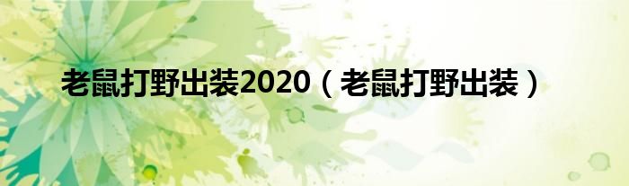 老鼠打野出装s9（老鼠打野出装最新版本）