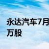 永达汽车7月23日斥资152.84万港元回购100万股