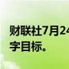 财联社7月24日电，西班牙议会拒绝政府的赤字目标。