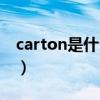 carton是什么意思中文（carton是什么意思）