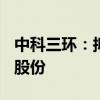 中科三环：拟6682.5万元-1.33亿元回购公司股份