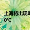 上海将出现8至10天持续高温天气 极端接近40℃