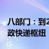 八部门：到2027年初步建成30个左右国家邮政快递枢纽