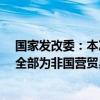 国家发改委：本次发放棉花进口滑准税配额数量为20万吨 全部为非国营贸易配额