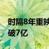 时隔8年重映 连续7年冠军《你的名字》票房破7亿