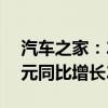 汽车之家：2024年第二季度净收入为18.73元同比增长2.2%