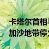 卡塔尔首相与美国务卿通电话 强调继续推动加沙地带停火