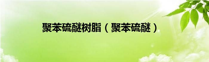 聚苯硫醚与聚迷砜有区别吗（聚苯硫醚与聚四氟乙烯）