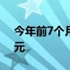 今年前7个月国开行发放绿色贷款超2900亿元