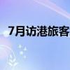 7月访港旅客约392万人次 同比上升约一成