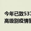 今年已致537人死亡：世卫组织为猴痘拉响最高级别疫情警报