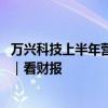 万兴科技上半年营收7亿元，拟回购2000万至4000万元股份｜看财报