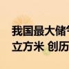 我国最大储气库日注天然气量最高达2600万立方米 创历史新高