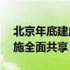 北京年底建成超充站500座 新建公共充电设施全面共享