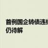 首例国企转债违约获中山国资“兜底”，正股面值退市危机仍待解