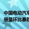 中国电动汽车出口遭欧盟高关税冲击 7月份注册量环比暴跌45%