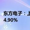 东方电子：上半年净利润2.53亿元 同比增长24.90%