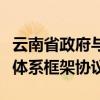 云南省政府与南方电网公司签署建设新型能源体系框架协议