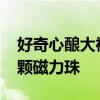 好奇心酿大祸！13岁男孩血尿医生取出20多颗磁力珠