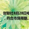 财联社8月28日电，以色列中央银行将基准利率维持在4.5%，符合市场预期。