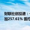 财联社创投通：一级市场本周融资总额约35.26亿元环比增加257.61% 医疗健康、先进制造活跃度居前