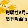 财联社9月1日电，利比亚Waha油田产量据悉下降至每日96,200桶。