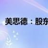 美思德：股东金致成拟减持不超过180万股